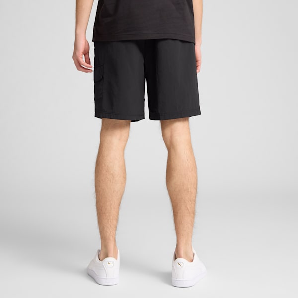 Essentials Men's 8" Woven Cargo Shorts, PUMA Black, extralarge